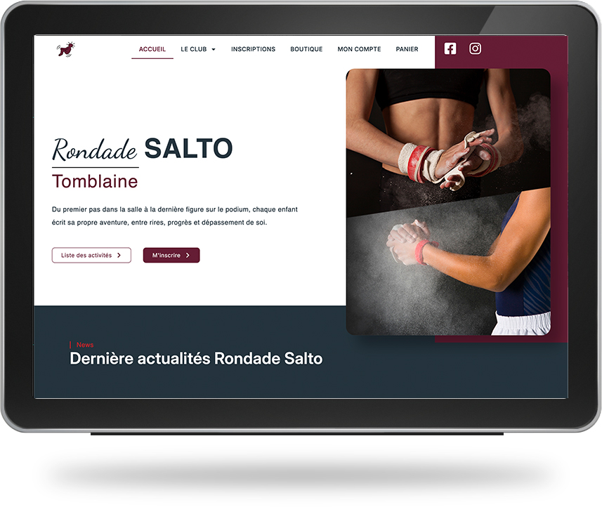 création site internet pour club associatif